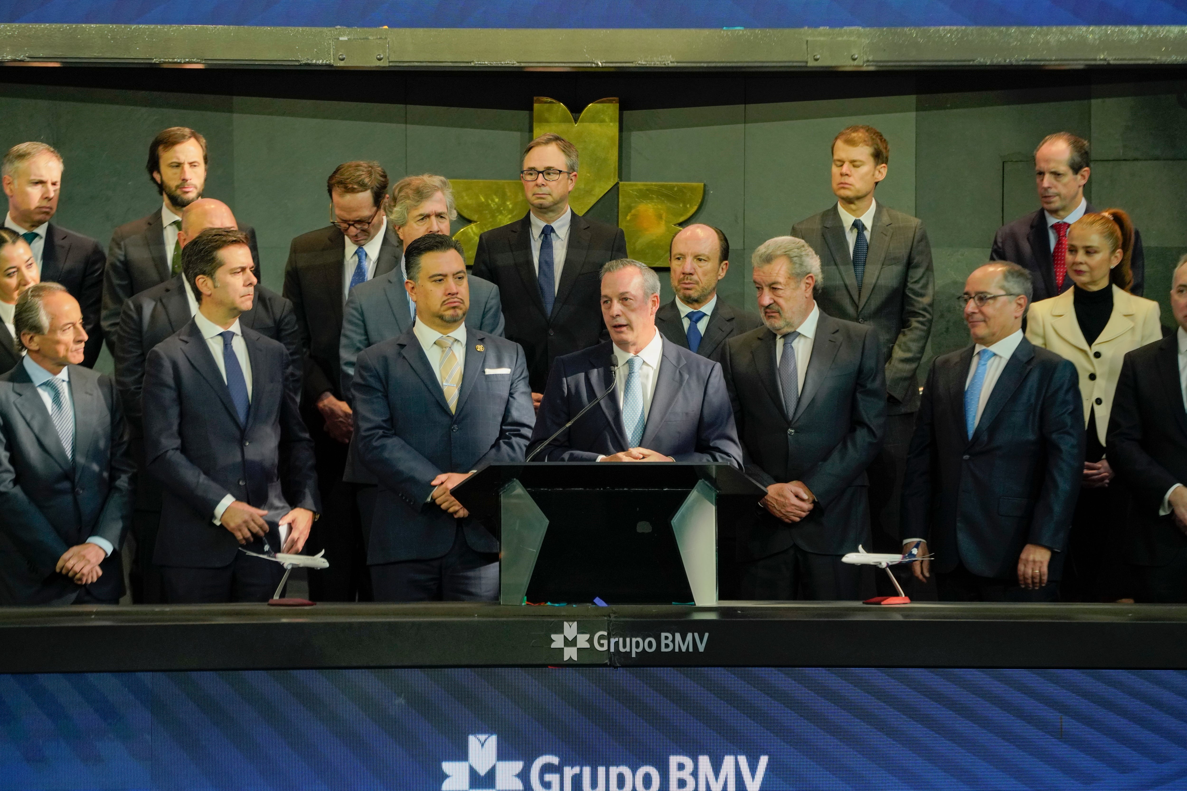 Aeroméxico regresa a la Bolsa Mexicana de Valores