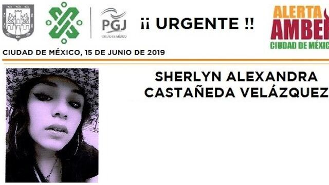 Sherlyn Alexandra Castañeda Velázquez tiene 16 años