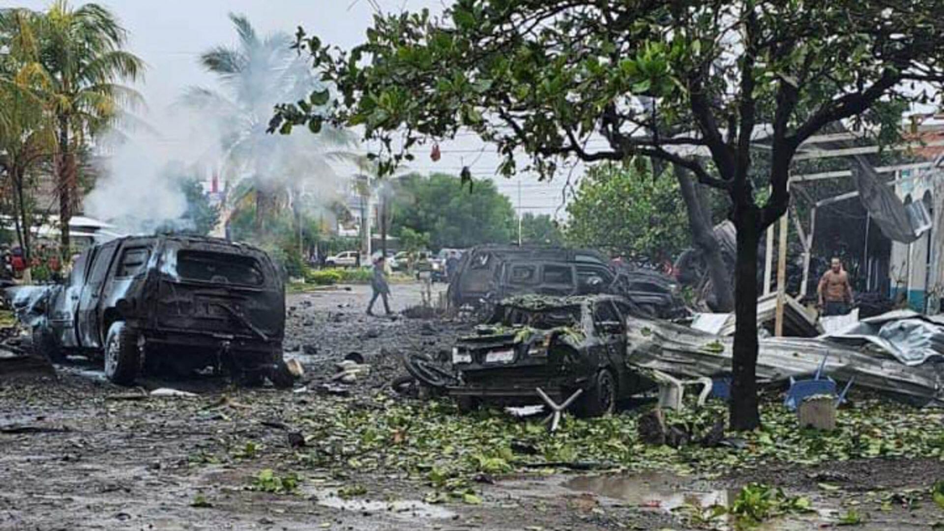 Víctima del coche bomba en Coahuayana califica ataque como “terrorismo”