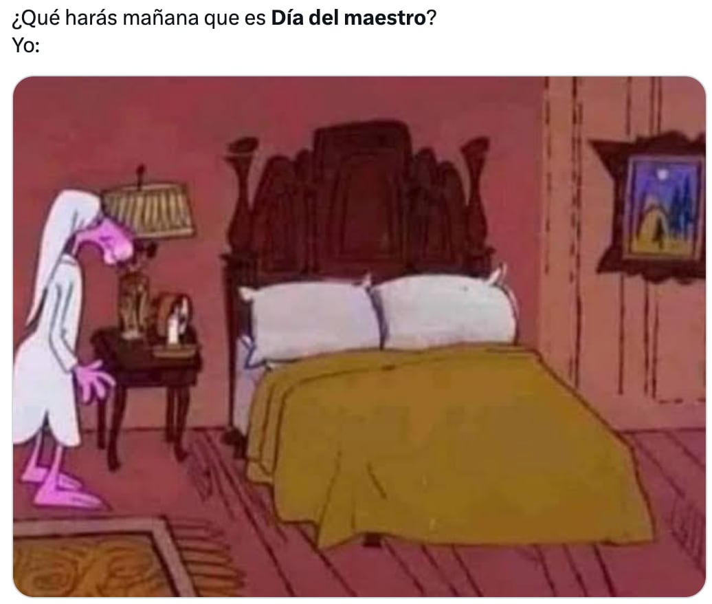 Memes festejan del Día del Maestro celebran este 15 de mayo