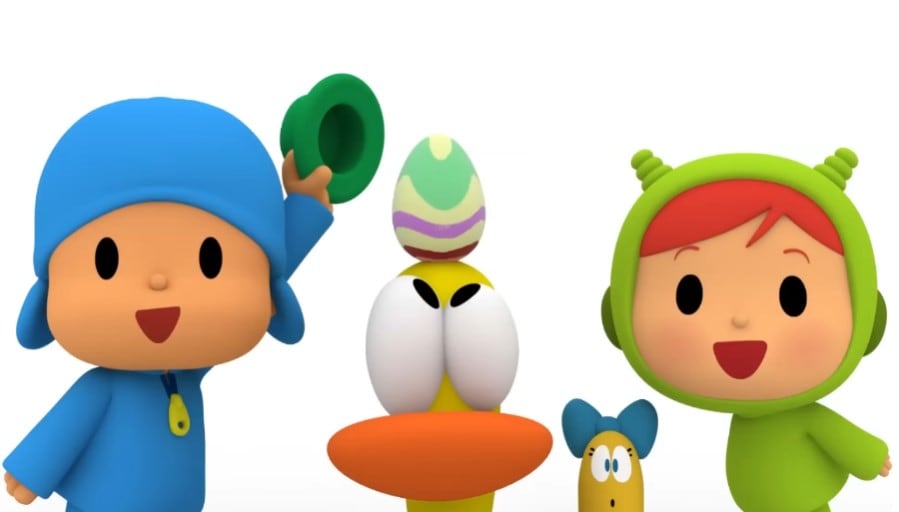 Pocoyó y el conejo de Pascua