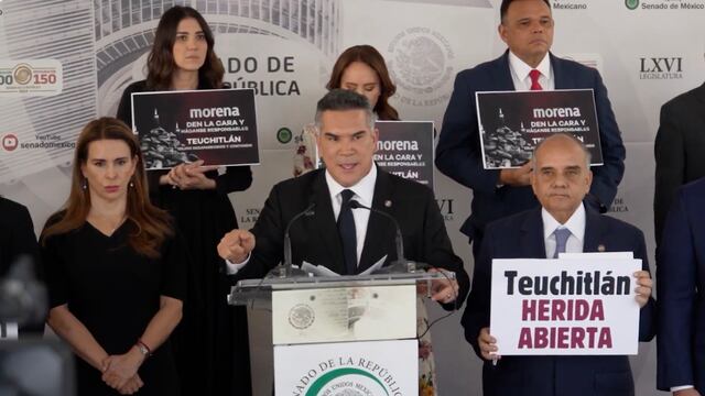 Alejandro Moreno en conferencia de prensa