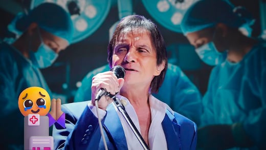 Roberto Carlos, hospitalizado por cirugía; tranquiliza a sus fans