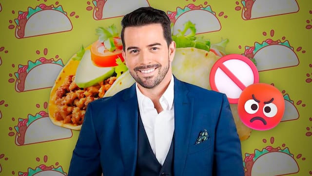 Mane de la Parra llega tarde a inauguración de su restaurante de tacos
