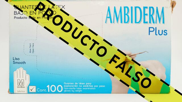 Cofepris alertó sobre la falsificación en guantes de látex