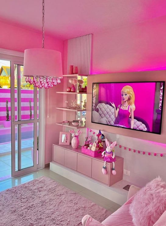 Casa de Bruna Barbie, influencer