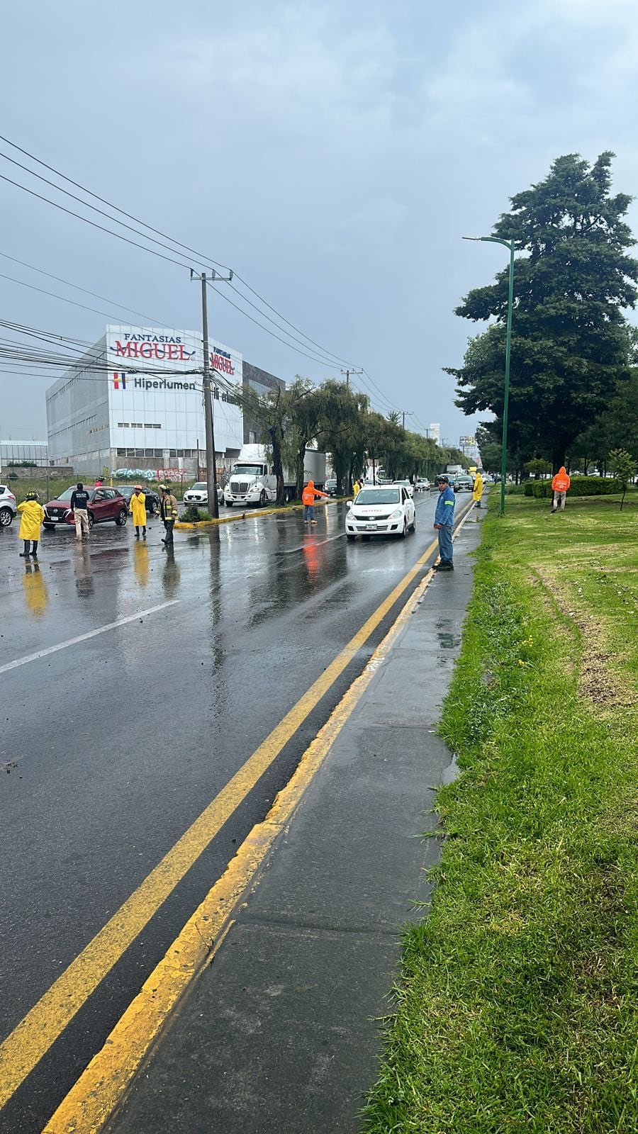 Metepec atendió solicitudes por la lluvia
