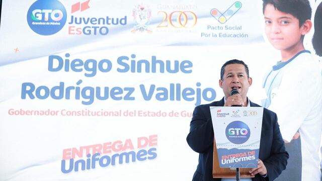 Diego Sinhue Rodríguez, gobernador de Guanajuato