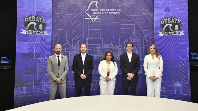 Primer debate CDMX: Clara Brugada, Santiago Taboada y Salomón Chertorivski