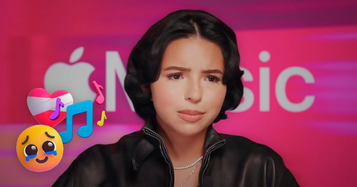 Ángela Aguilar espera ser una inspiración y no una competencia, dice al borde del llanto en breve entrevista con Apple Music, pero los comentarios la sepultaron
