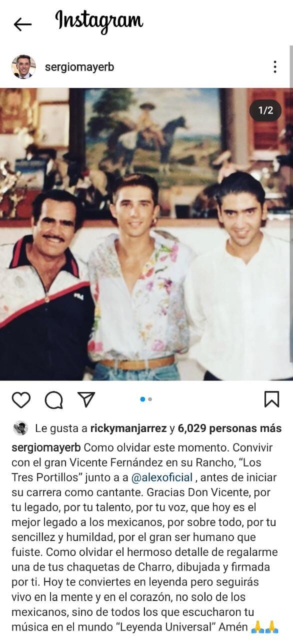 Publicación de Instagram