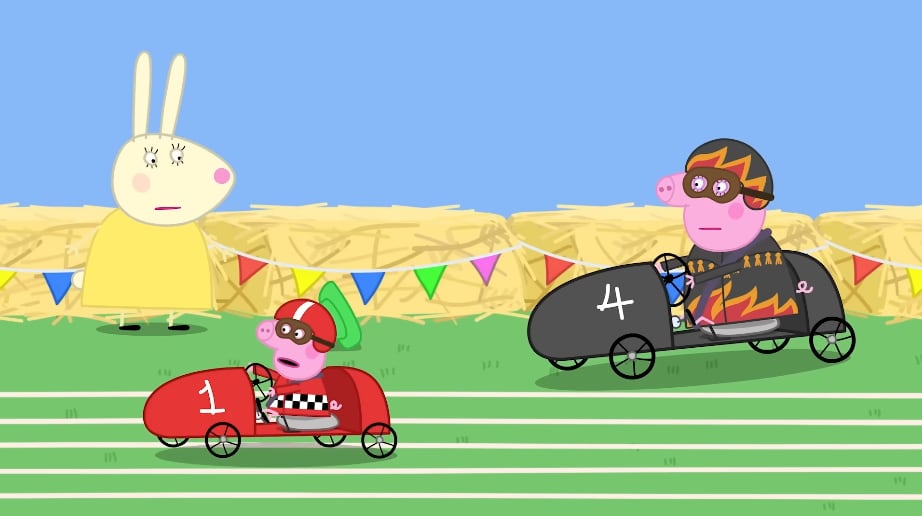 La carrera de Peppa Pig