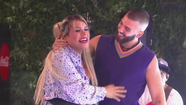 Manuel Turizo y Wendy Guevara