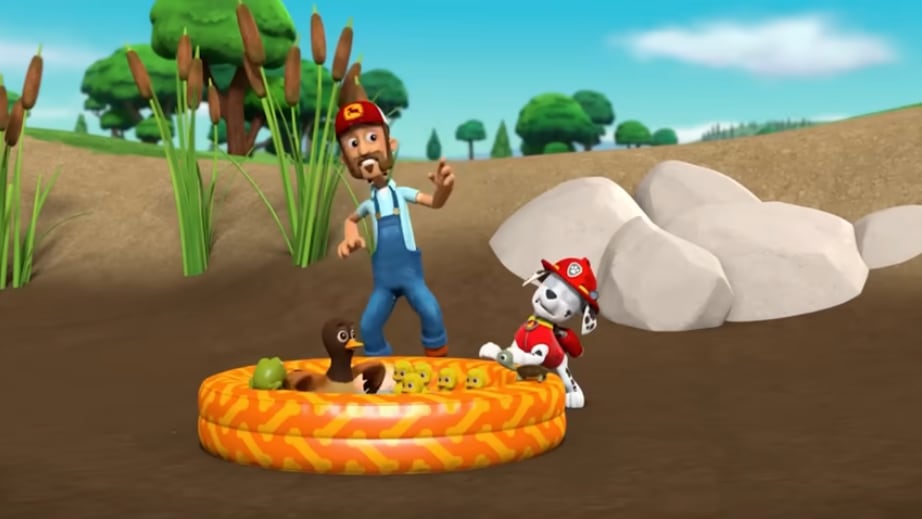 Paw Patrol por Día del Pato Donald