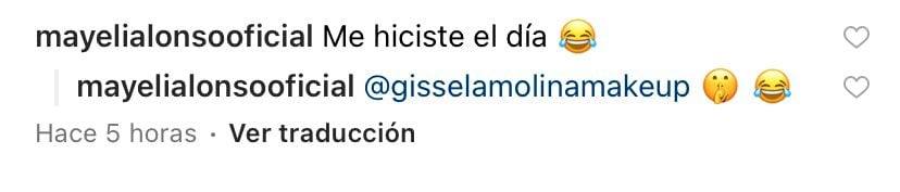 Comentarios Mayeli Alonso