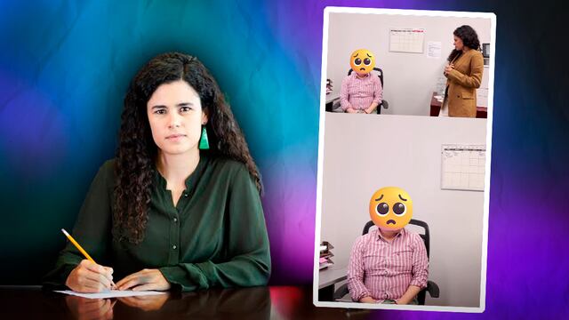 Luisa María Alcalde explicó la ley de la vivienda por medio de un triste experimento con un trabajador de la Secretaría de Gobernación