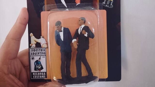 Juguete coleccionable de Will Smith y Chris Rock