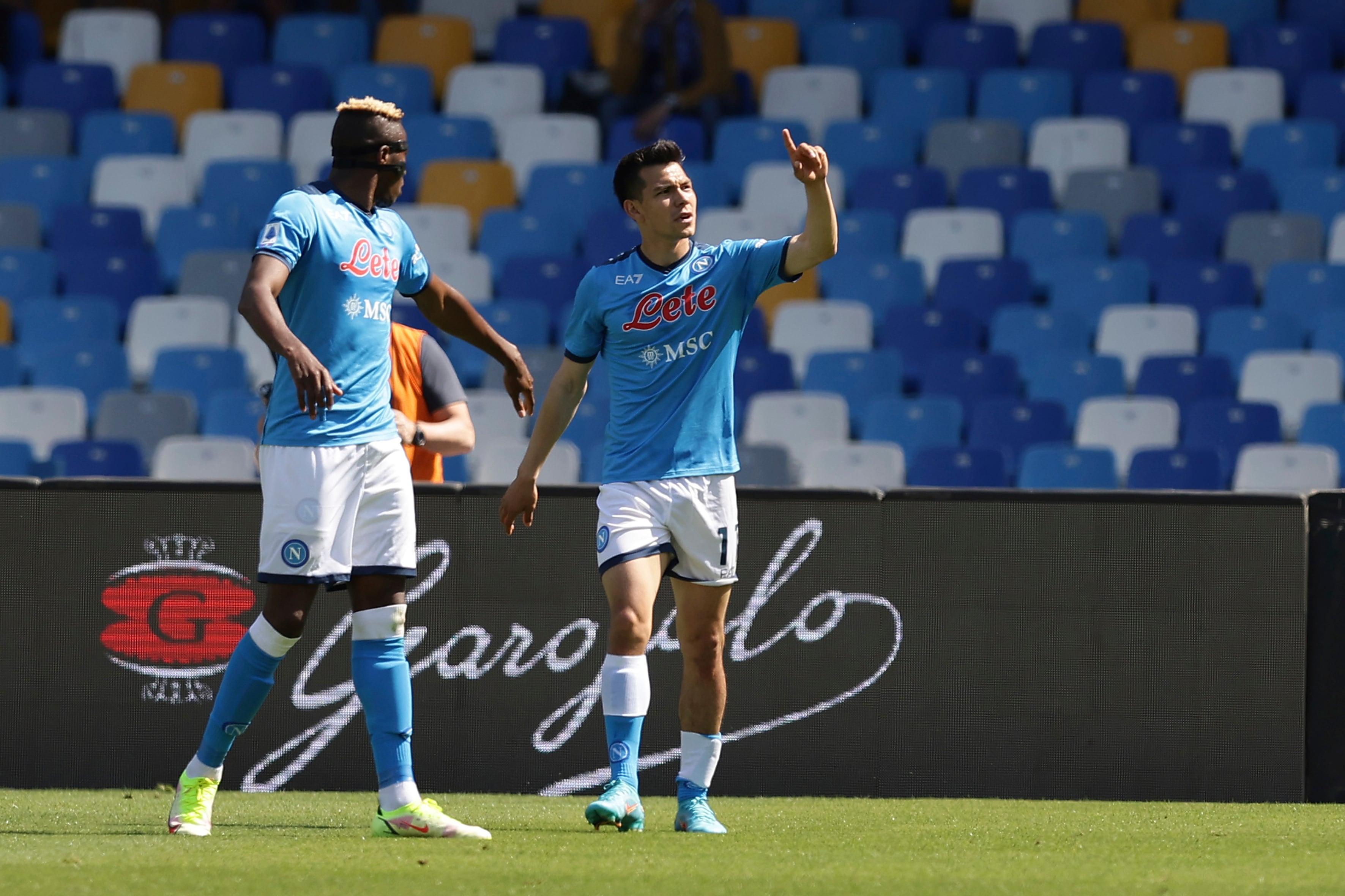 Chucky Lozano en la SSC Napoli