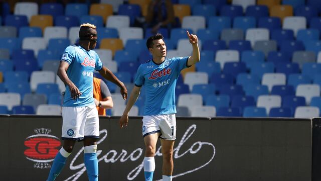 Chucky Lozano en la SSC Napoli