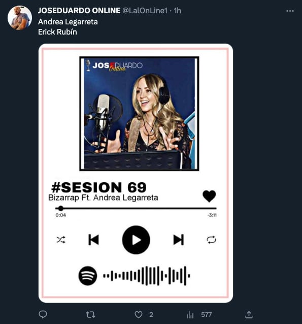 Meme de la separación de Andrea Legarreta y Erik Rubín