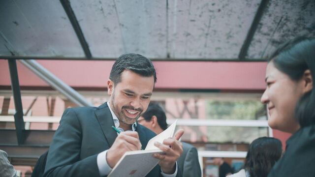 Jorge Álvarez Máynez en el ITAM