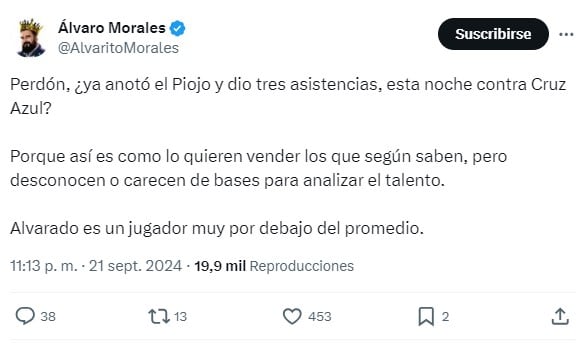 Post de Álvaro Morales