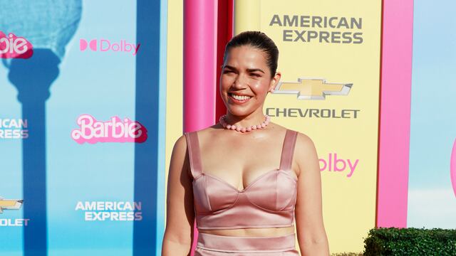 America Ferrera en el estreno mundial de Barbie La Película