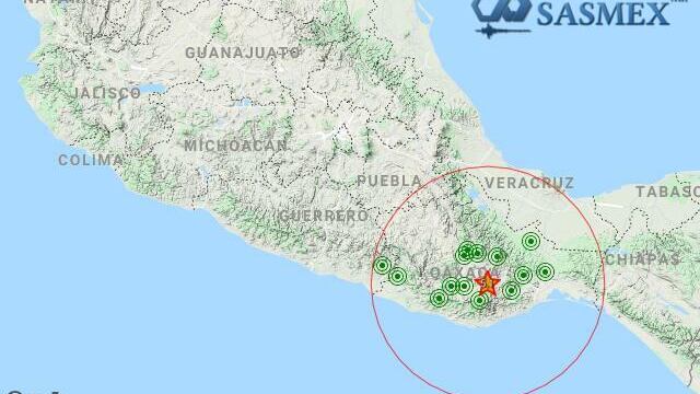 Sismo en Miahuatlán, Oaxaca