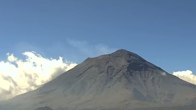 Volcán Popocatépetl el 11 de abril