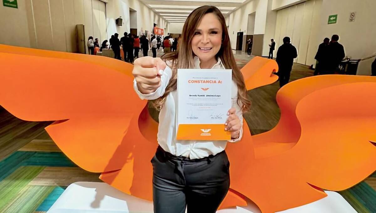Brenda Bezares, candidata de Movimiento Ciudadano