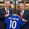 AMLO recibe a Gianni Infantino, presidente de la FIFA, con miras al Mundial 2026