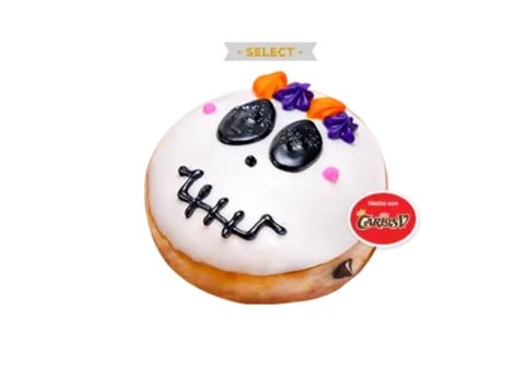 Dona Katrina en Krispy Kreme