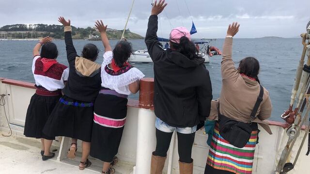 El ‘Escuadrón 421’ del EZLN arriba a España