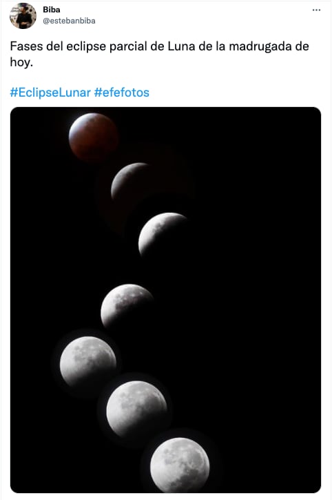 Así se vio el eclipse lunar "más largo del siglo"