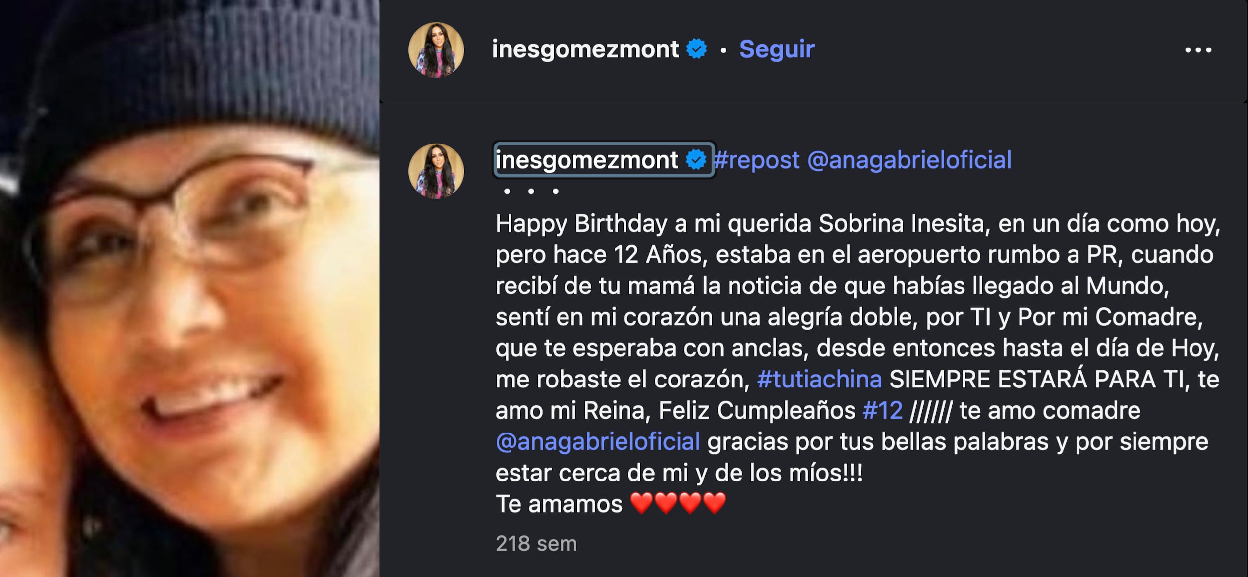 Ana Gabriel debería pronunciarse por caso Inés Gómez Mont, señalan en redes