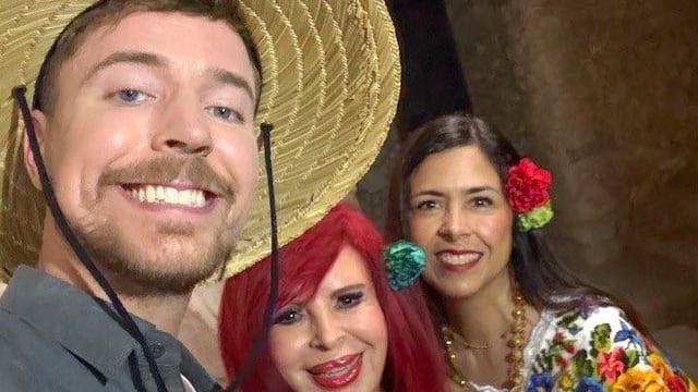 La foto de Layda Sansores y MrBeast que la gobernadora de Campeche presumió en su Instagram