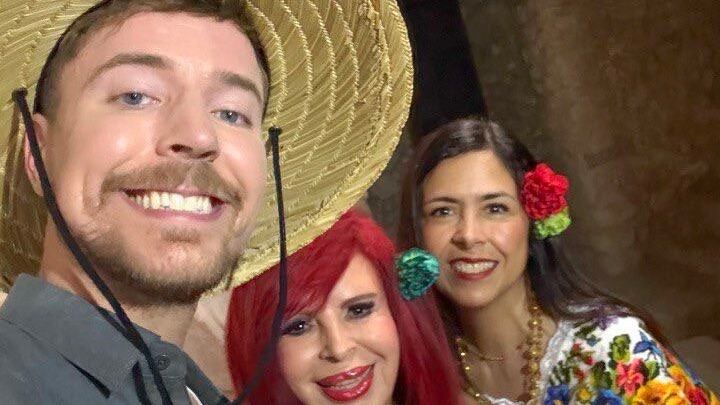 El agradecimiento que MrBeast dejó a Layda Sansores en su polémico video en Calakmul