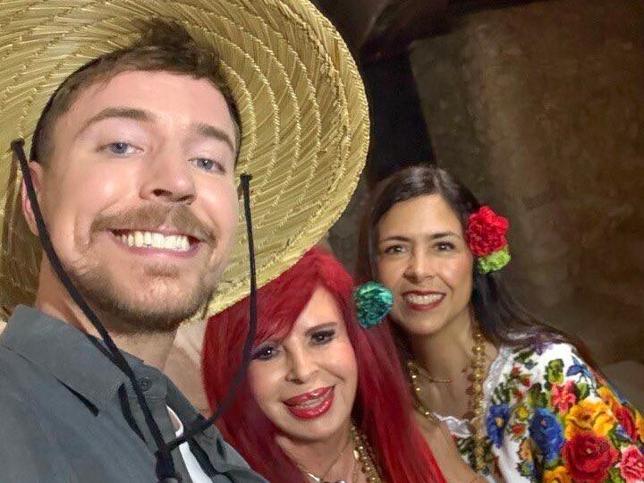 La foto de Layda Sansores y MrBeast que la gobernadora de Campeche presumió en su Instagram
