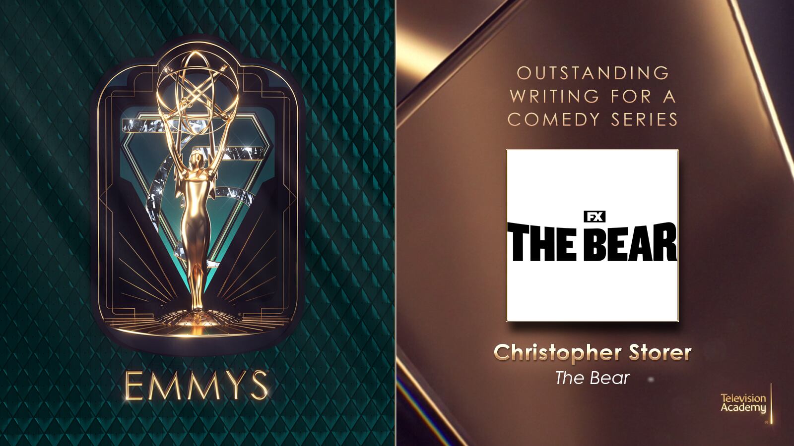 Christopher Storer gana a Mejor guion en serie de comedia en los Premios Emmy 2024