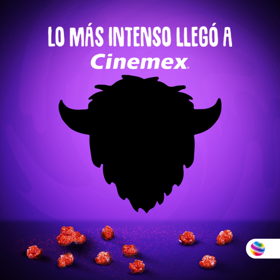 Palomitas Búfalo en Cinemex