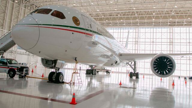 El avión presidencial “José María Morelos”