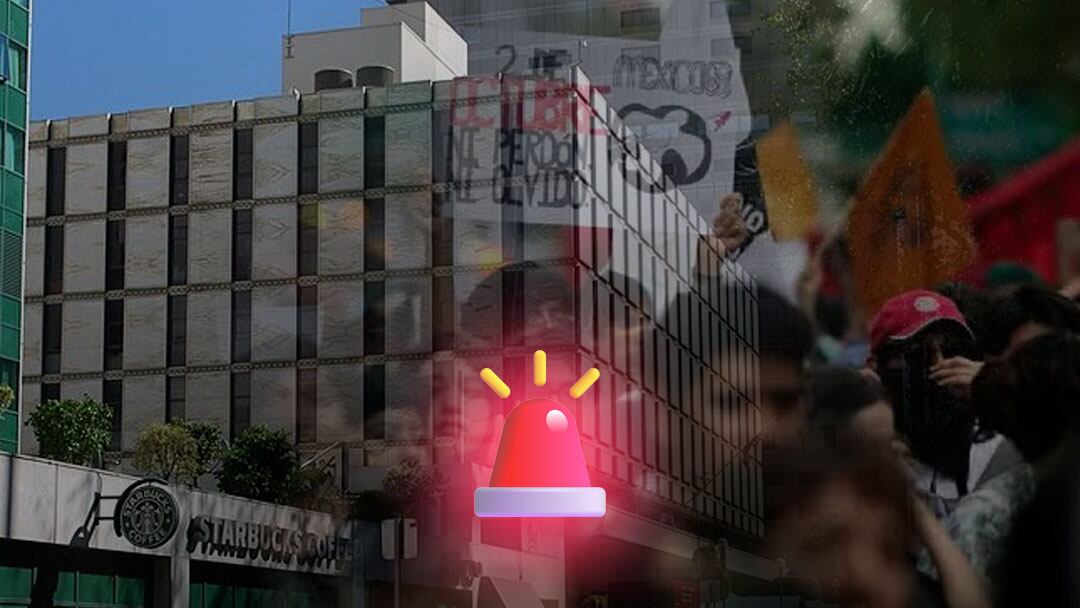 Embajada de EE.UU. Emite Alerta de Seguridad en CDMX por Marchas Conmemorativas del 2 de Octubre y Ayotzinapa