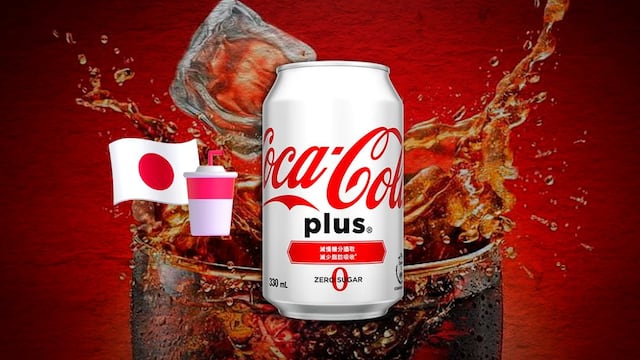 Coca Cola Plus, innovadora bebida que es un éxito en Japón