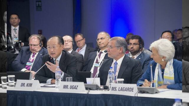 El presidente de la República envió un mensaje en vivo a autoridades del Banco Mundial reunidas en Washington, sede del organismo internacional.