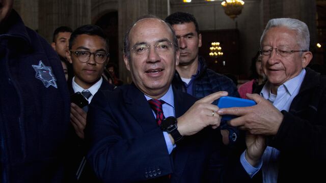 Felipe Calderón. Reclamos a AMLO.