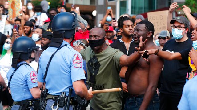 Protestas en Raleigh, Carolina del Norte.
