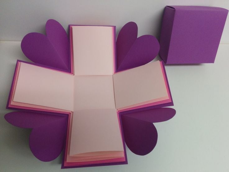 Tarjeta para el Día de las Madres: Caja