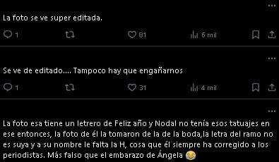 Usuarios ve evidente que la amante de Christian Nodal tiene fallas en su chisme.
