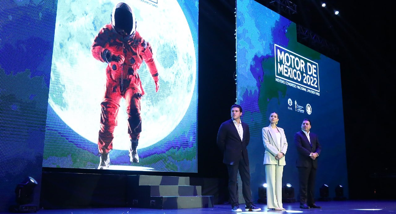 Samuel García inaugura Congreso Universitario “Motor de México” en el Pabellón M de Nuevo León