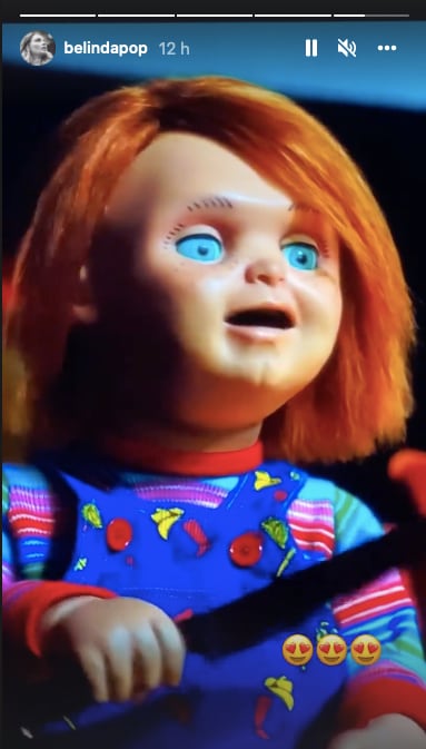 Belinda confiesa que “le encanta” Chucky